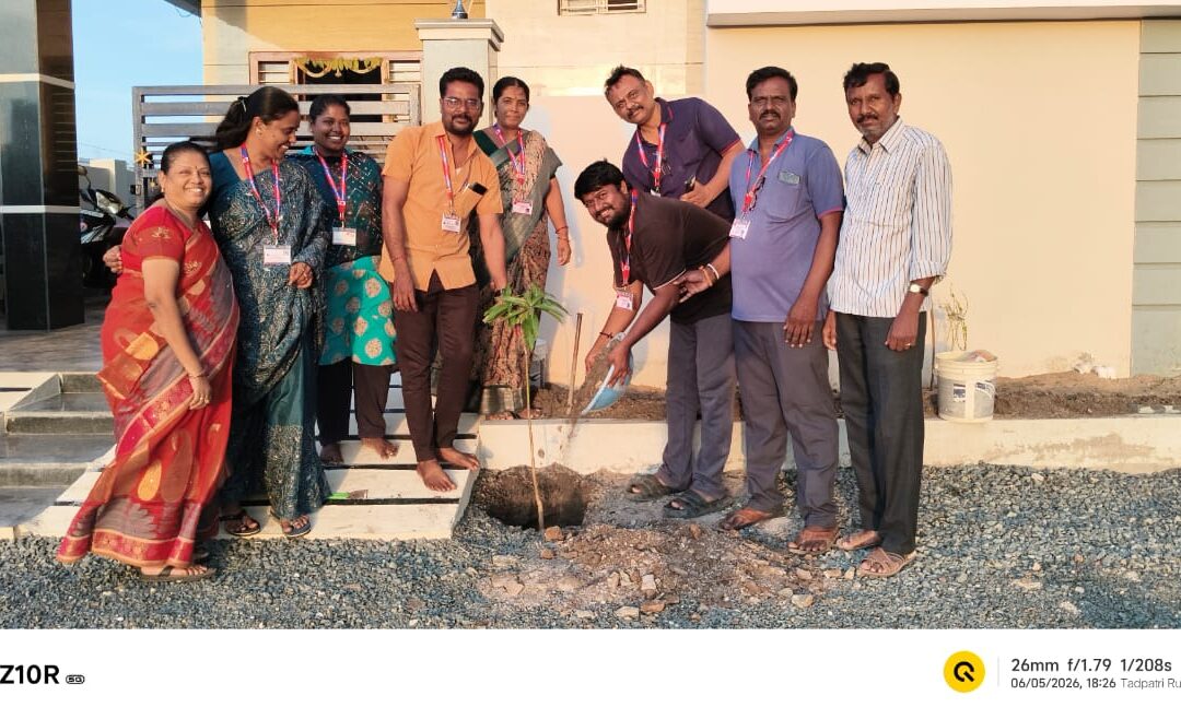 ప్రపంచ పర్యావరణ దినోత్సవ సందర్భంగా మొక్కలు నాటడం జరిగినది